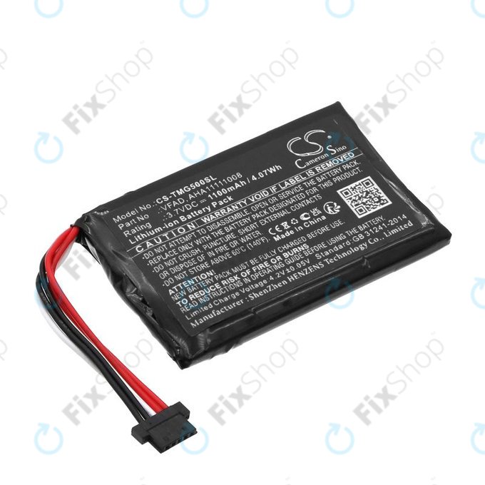 Μπαταρία για TomTom GO 5000, 5100, 6000, 6100, 6200, Pro 5250, 1100mAh, Li-Ion, 3.7V, VFAD, HQ