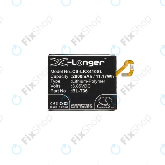 Μπαταρία για LG K10 (2018), K11, K11 Plus, K11 Prime, K30, Harmony 2, BL-T36, EAC63638201, 2900mAh, HQ