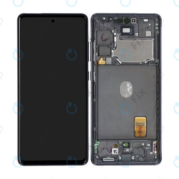 Συγκρότημα οθόνης για Samsung S20 FE 5G, G781B, GH82-24214A, GH82-24215A, GH82-29056A, GH82-31320A, Cloud Navy, Service Pack
