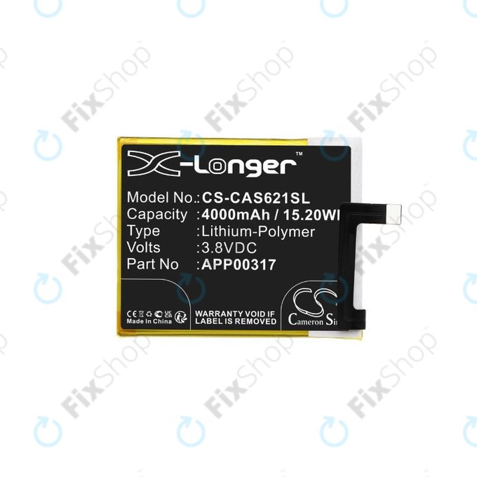 Μπαταρία για Caterpillar S62 Pro, APP00317, 4000mAh, HQ