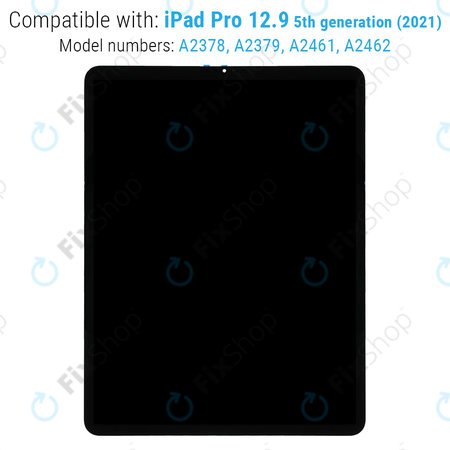 LCD Display με Touch Screen για iPad Pro 12.9 (5th Gen 2021 | 6th Gen 2022) | με IC Board | Original Refurbished