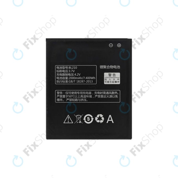 Μπαταρία για Lenovo A536, S820, S650, BL210, 2000mAh