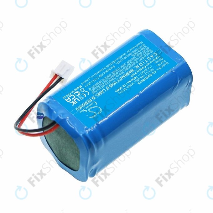 Μπαταρία για Ecovacs Winbot W-series, S04-LI-148-650, 14500-S41PJ, 14.8V, 700mAh, HQ