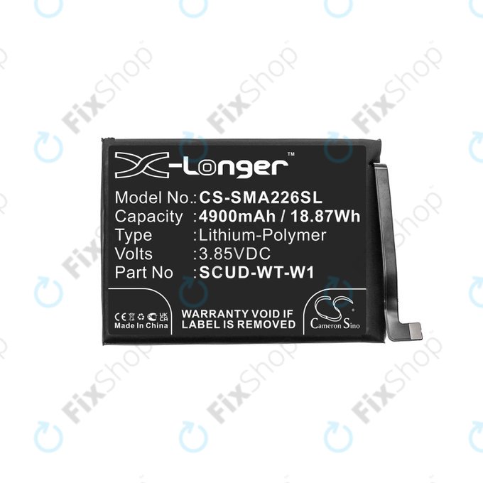 Μπαταρία για Samsung A22 5G A226B, 4900mAh, Li-Pol, 3.85 V, SCUD-WT-W1, HQ