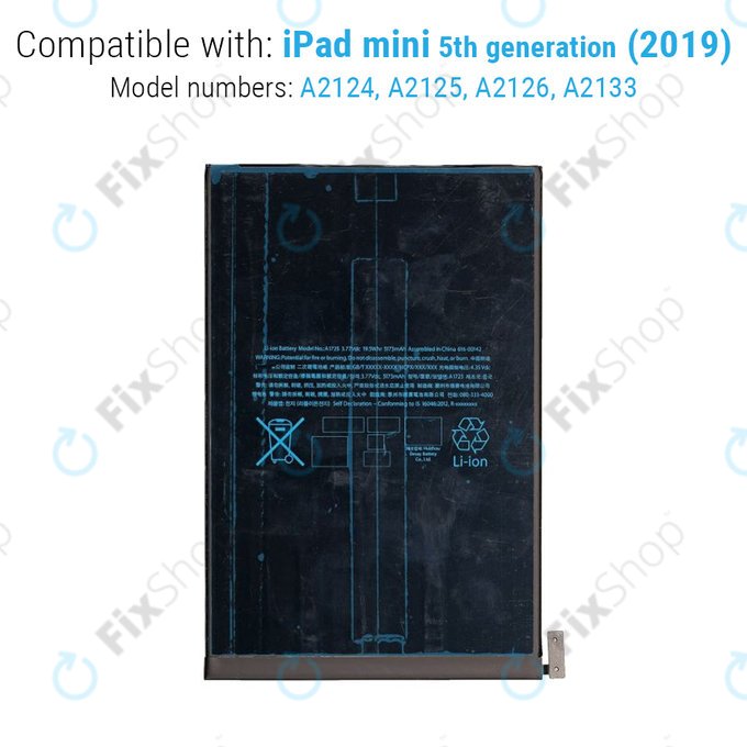 Μπαταρία για iPad Mini 5, 5124mAh
