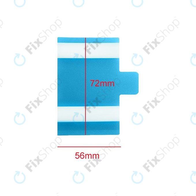 Αυτοκόλλητη Ταινία Μπαταρίας Universal | 56 x 72mm | Service Pack