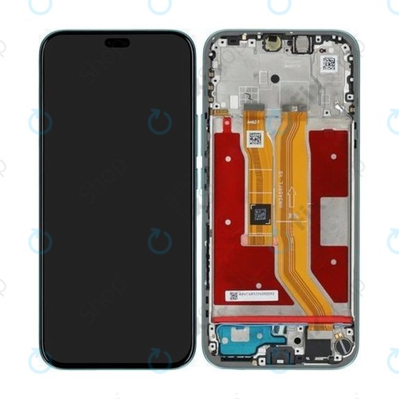 LCD Display Assembly για Honor 400 Lite 0235ANTH, Marrs Green, Genuine Service Pack
