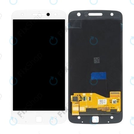 OLED/LCD Display με Touch Screen για Motorola Moto Z | XT1650 | Λευκό, White | Aftermarket
