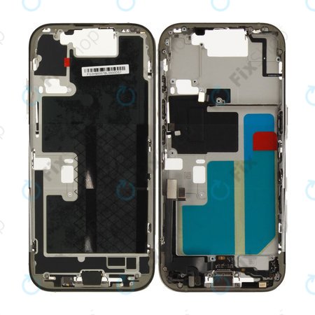 Μεσαίο πλαίσιο με μπαταρία για iPhone 16 Pro | Natural Titanium | ZD076-00692 | Genuine Apple