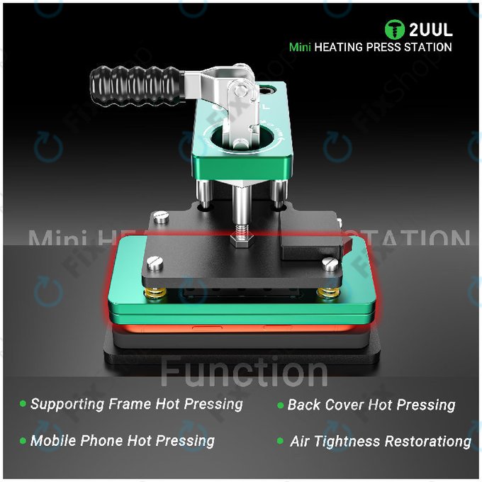 Μίνι θερμαινόμενος σταθμός πρέσας, 2UUL DA07