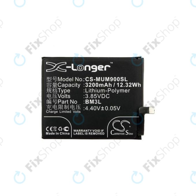 Μπαταρία για Xiaomi Mi 9, BM3L, 3200mAh, HQ