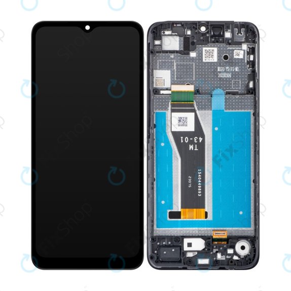 Συγκρότημα οθόνης για Motorola Moto E13, Cosmic Black, Aftermarket