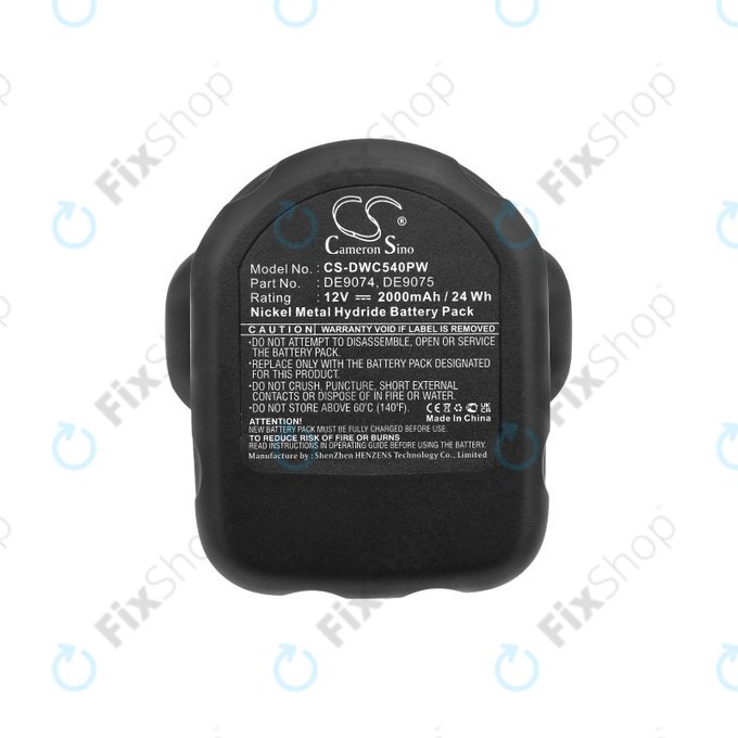 Battery για DeWalt DC | DW | 2000-series | DE9074 | DE9075 | 152250-27 | 397745-01 | 2000mAh | HQ