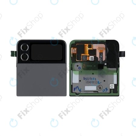 Συγκρότημα οθόνης για Samsung Z Flip 4, F721B, External Graphite, Service Pack
