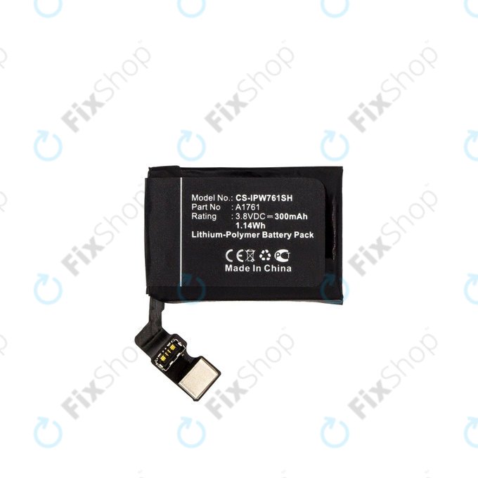 Μπαταρία για Apple Watch 2 42 mm, 300mAh, Li-Pol, 3.8 V, A1761, HQ