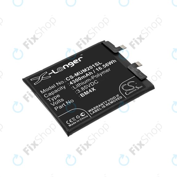 Μπαταρία για Xiaomi Mi 11, 4300mAh, Li-Pol, 3.85 V, BM4X, HQ