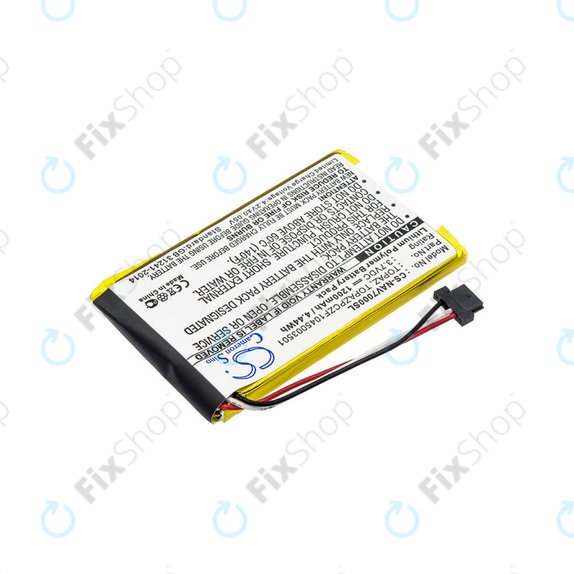 Μπαταρία για Navigon 70, 1200mAh, Li-Pol, 3.7V, Topaz, HQ