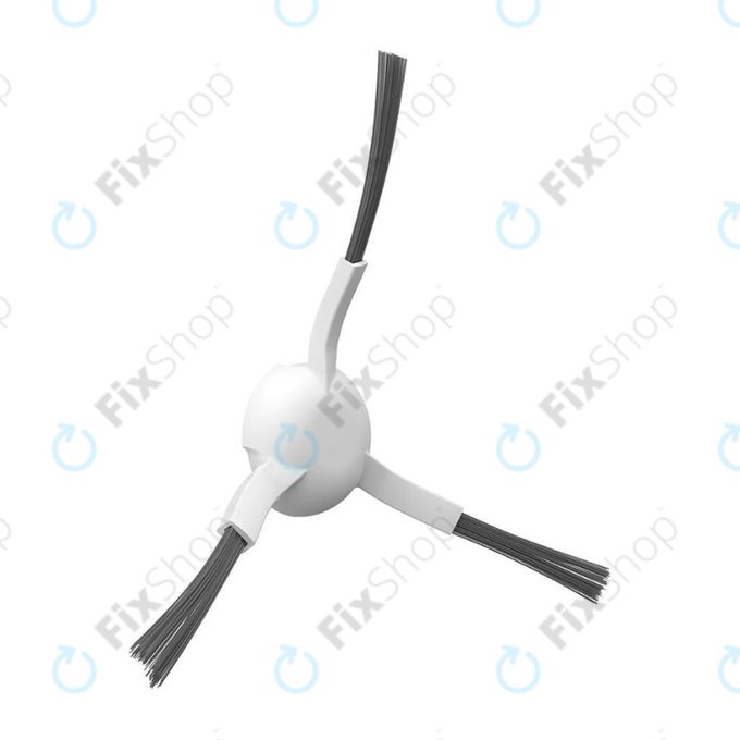 Πλαϊνή βούρτσα, 2 τεμ., Λευκή για Xiaomi Mi Robot Vacuum S20+, S10+, X20+, X10+