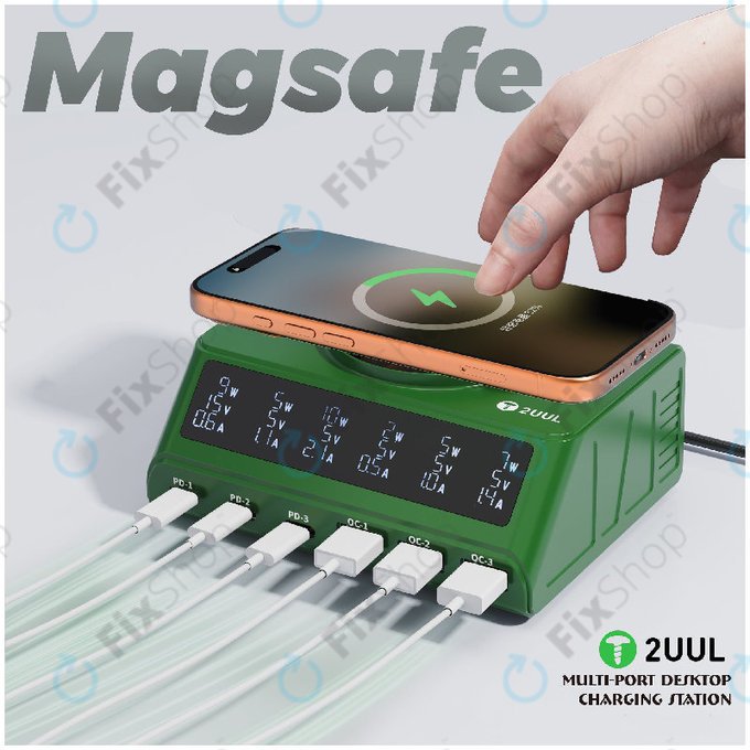 Επιτραπέζιος φορτιστής πολλαπλών θυρών, 2UUL PC11