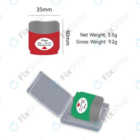 iFixes iS12 - λεπτές λεπίδες για αποσυναρμολόγηση, 0.15mm