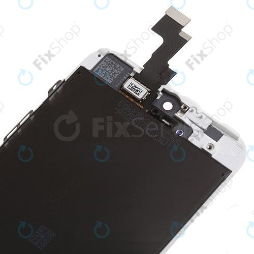 Οθόνη για iPhone 5S, SE, White, Αφής με πλαίσιο