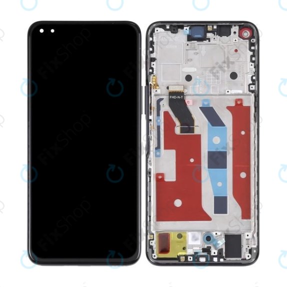 Συγκρότημα οθόνης για Huawei Nova 8i, NEN-L22, NEN-LX1, Starry Black, Aftermarket