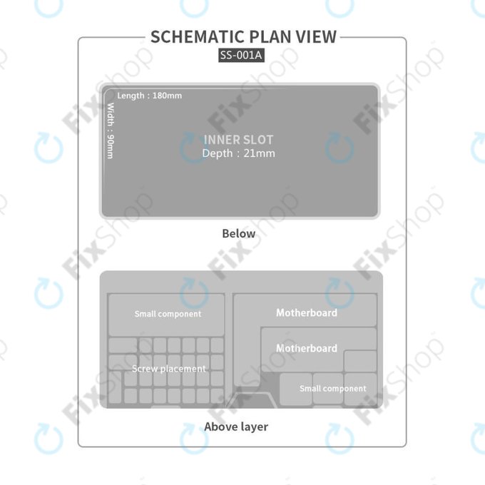 Πολυλειτουργικό Κουτί για Αποσυναρμολογημένα Κινητά Τηλέφωνα για OSS W203