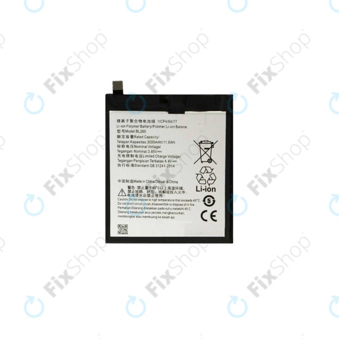 Μπαταρία για Motorola Moto M XT1663, BL265, 3000mAh