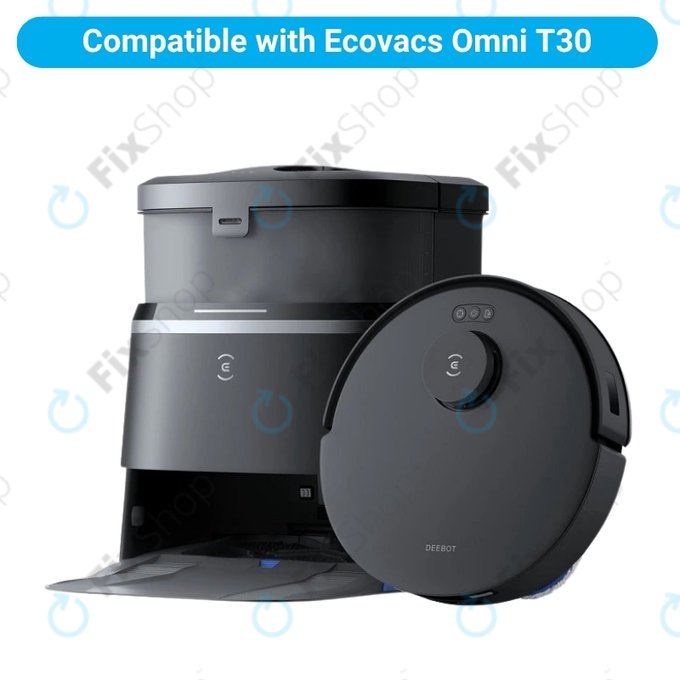 Σετ ανταλλακτικών για Ecovacs Omni T30 (2x Κύρια βούρτσα, 4x Φίλτρο, 4x Πλαϊνή Βούρτσα)