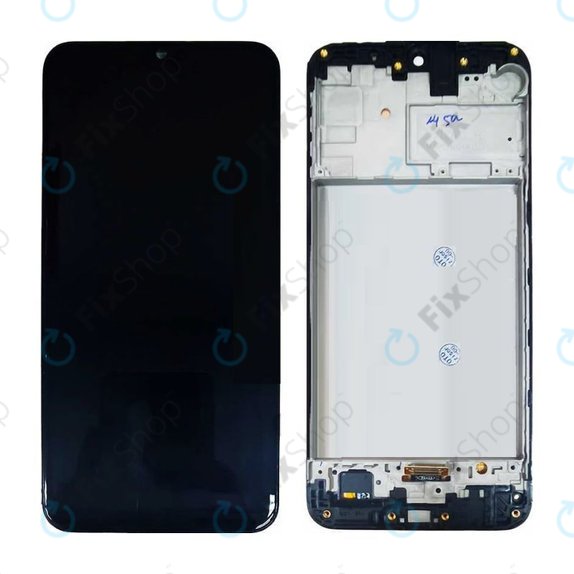 Συγκρότημα οθόνης για Samsung M21, M215F, Black, Aftermarket