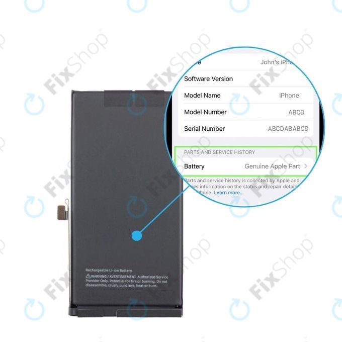 Battery για iPhone 15 | 661-35885 | 3349mAh | Genuine Apple