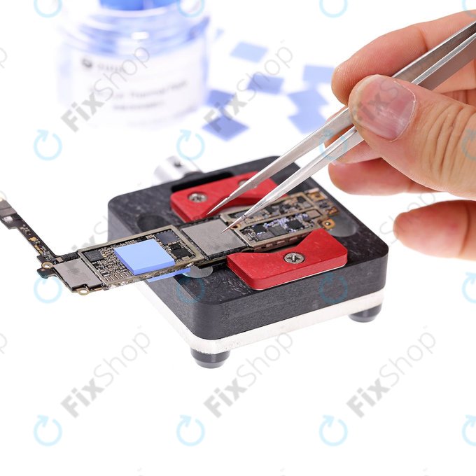 Προ-κομμένα Θερμικά Μαξιλαράκια Σιλικόνης - 12 x 12 x 1.5mm (100τμχ) για 2UUL