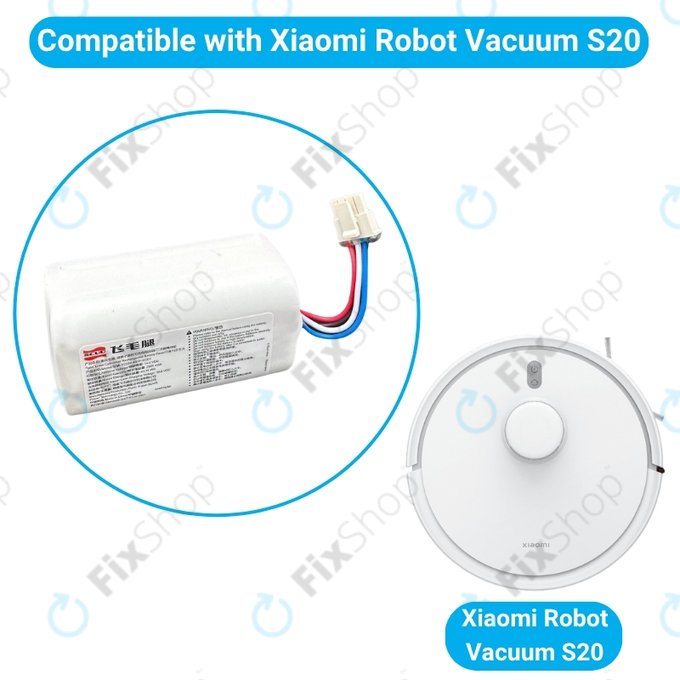 Xiaomi Robot Vacuum S20 - Μπαταρία P2332-4S1P-SCEV 4INR19/66 Li-Ion 14.4V 2900mAh