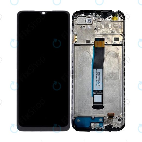 Συγκρότημα οθόνης για Xiaomi Redmi 10C, 220333QAG, 220333QBI, Graphite Gray, Service Pack
