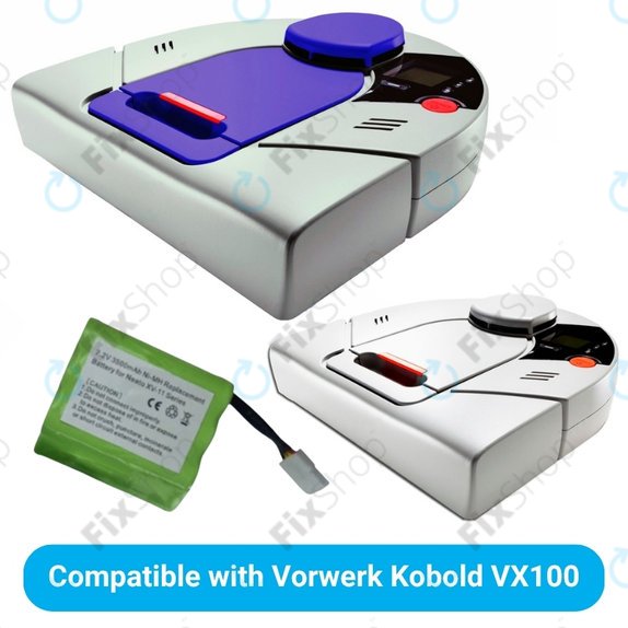 Μπαταρία για Vorwerk VX100, 945-0006, 7.2V, 3500mAh