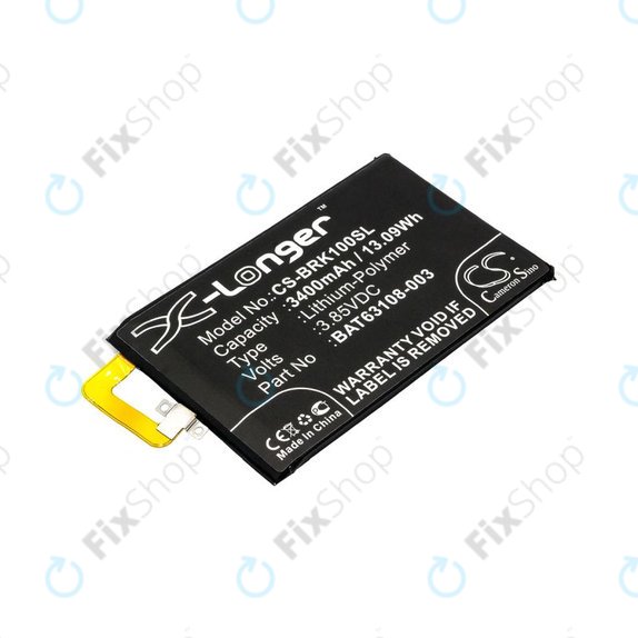 Μπαταρία για Blackberry Keyone, 3400mAh, Li-Pol, 3.85V, BAT63108-003, HQ
