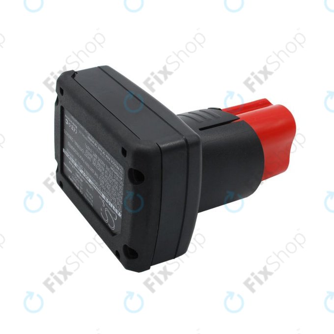 Μπαταρία για Milwaukee M12 B4 Redlithium, 4000mAh, Li-Ion, 12V, 48-11-2440, HQ