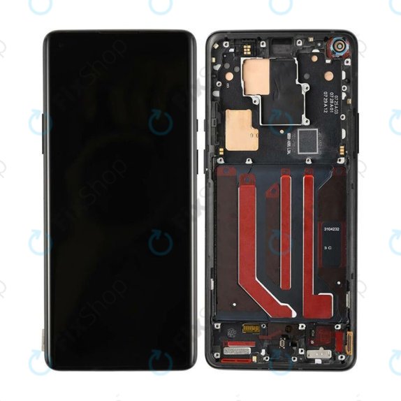Συγκρότημα οθόνης για OnePlus 8 Pro, Onyx Black
