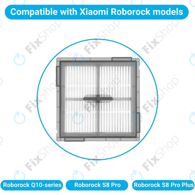 Φίλτρο HEPA, 2 τεμ. για Xiaomi Roborock Q10-series, S8 Pro, S8 Pro Plus