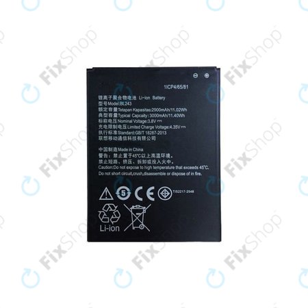Μπαταρία για Lenovo A7000, BL243, 3000mAh