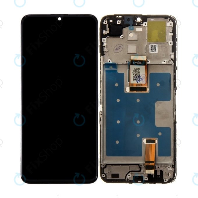 Συγκρότημα οθόνης για Honor X6a, WDY-LX1, Midnight Black, Aftermarket