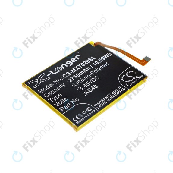 Μπαταρία για Motorola Moto E6 Play, KS40, 2750mAh, HQ