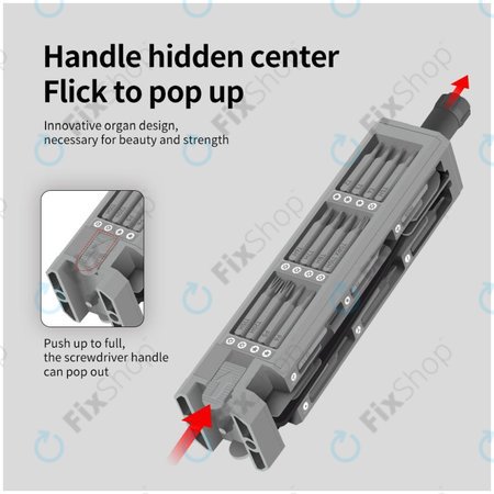 Σετ Κατσαβιδιών Ακριβείας για Επισκευή Τηλεφώνων & PC 44in1 για Kingsdun