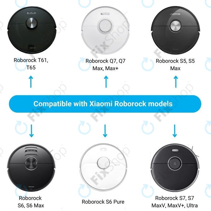 Μπαταρία για Xiaomi Roborock S-series, T-series, Q-series, XJT-2P4S-6000, 14.4V, 6000mAh