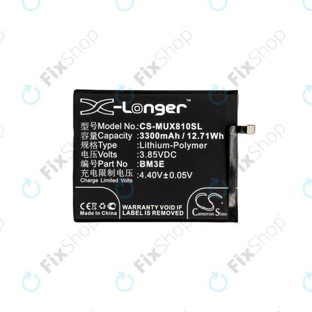 Μπαταρία για Xiaomi Mi 8, BM3E, 3300mAh, HQ