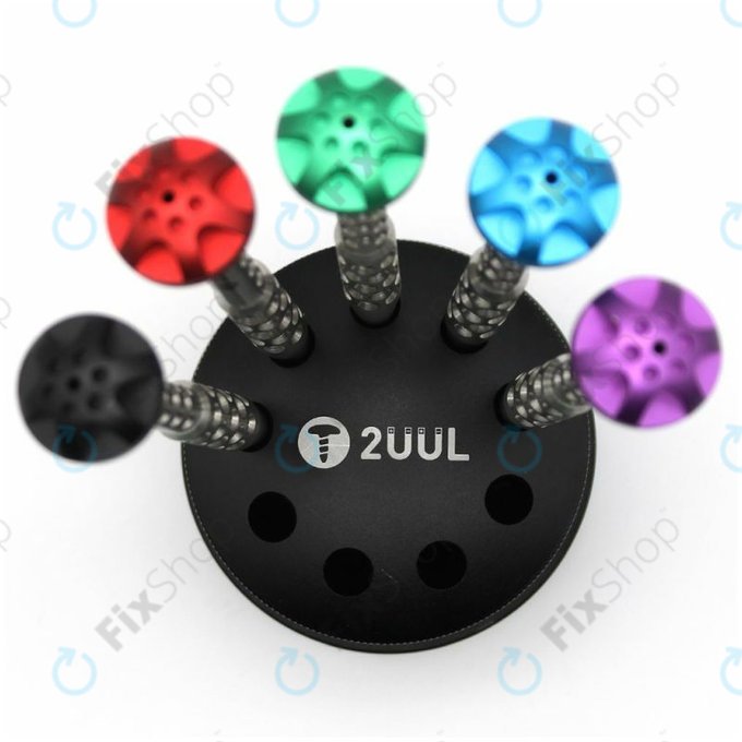 Περιστρεφόμενη Βάση Κατσαβιδιών 9 Τεμαχίων για 2UUL | Μαύρο | Black