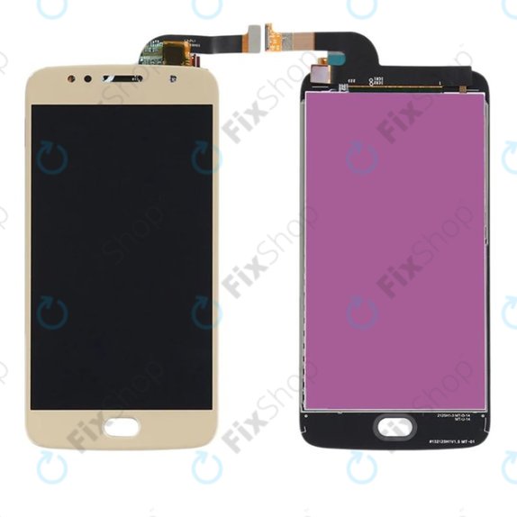Οθόνη με οθόνη αφής για Motorola Moto G5S, XT1794, Gold, Aftermarket