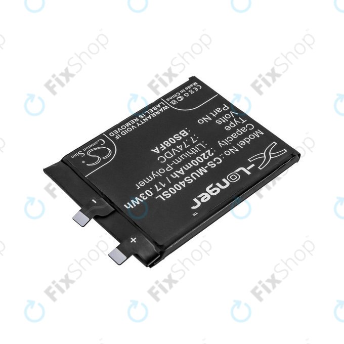 Μπαταρία για Xiaomi Black Shark 4, 2200mAh, Li-Pol, 7.74 V, BS08FA, HQ