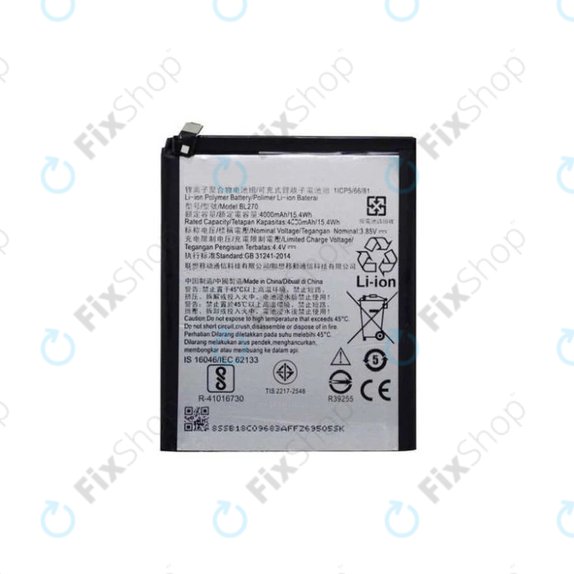 Μπαταρία για Motorola Moto G6 Play XT1922, Lenovo K6 Note, Moto E5 XT1944, BL270, 4000mAh