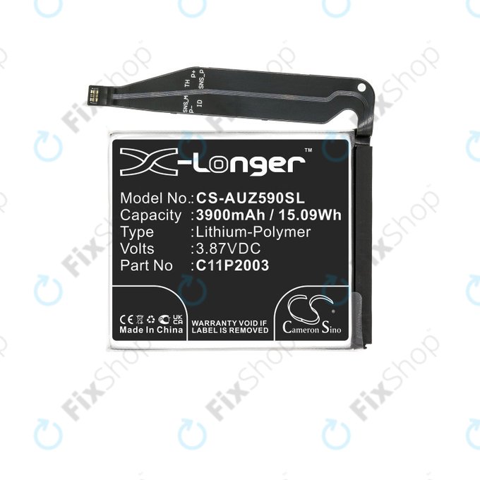 Μπαταρία για Asus Zenfone 8 ZS590KS, C11P2003, 3900mAh, HQ